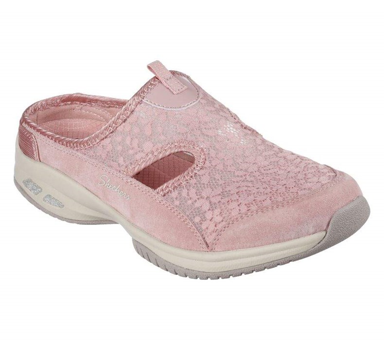 Dámské Mokasíny Skechers Relaxed Fit: Commute Time - Glimmer Bloom Růžové | VZQKCYE-84