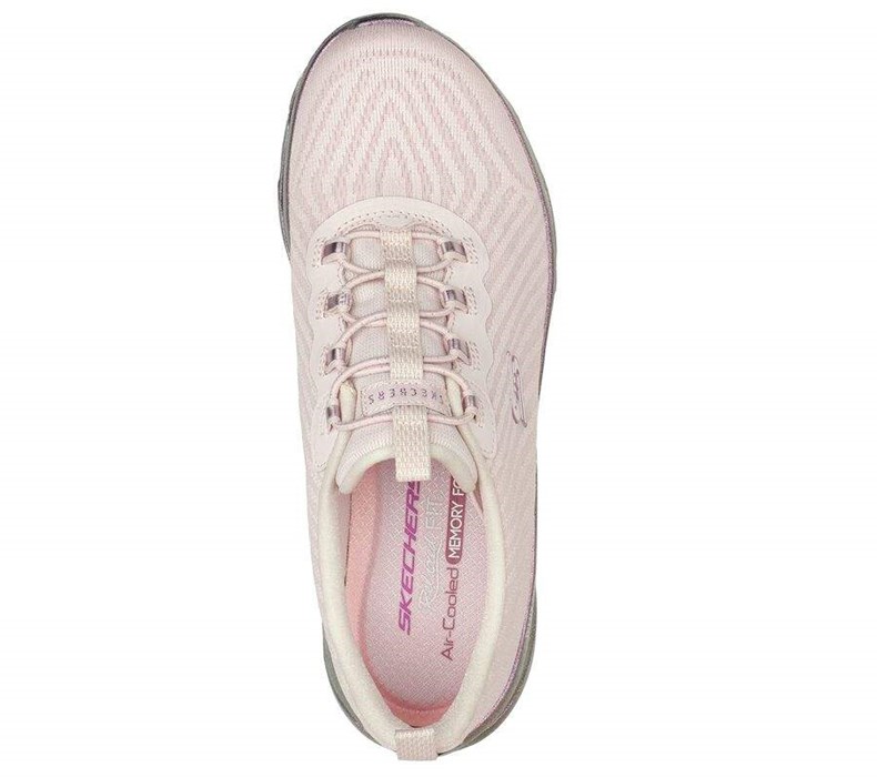 Dámské Mokasíny Skechers Relaxed Fit: D'Lux Pohodlí - Focal Point Růžové | ATBPFDS-63