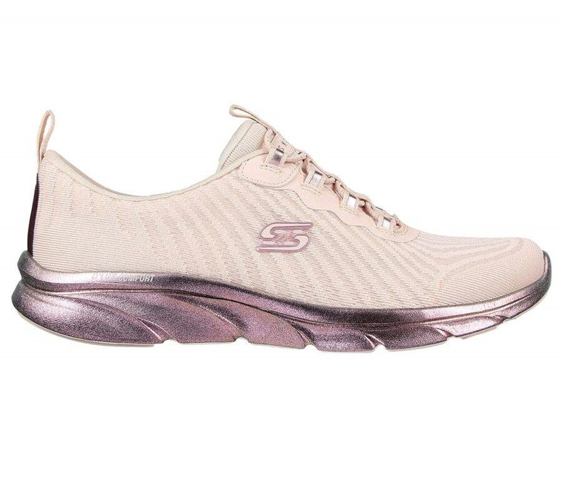 Dámské Mokasíny Skechers Relaxed Fit: D'Lux Pohodlí - Focal Point Růžové | ATBPFDS-63