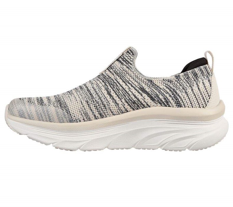 Dámské Mokasíny Skechers Relaxed Fit: D'Lux Walker - Quick Upgrade Béžový Černé | MJVNGXY-30