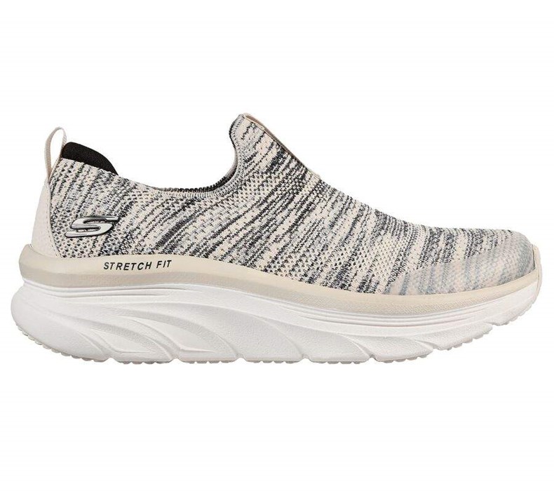 Dámské Mokasíny Skechers Relaxed Fit: D'Lux Walker - Quick Upgrade Béžový Černé | MJVNGXY-30