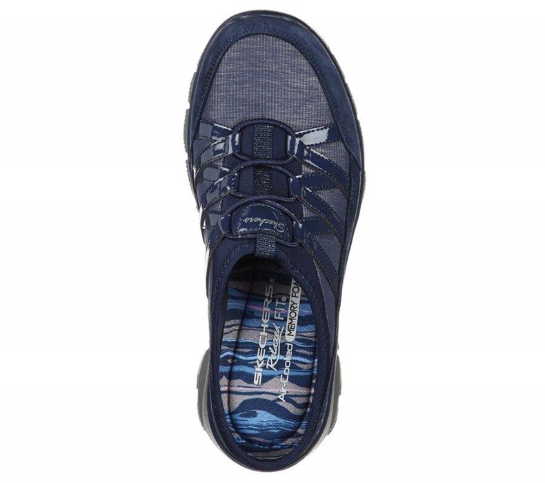 Dámské Mokasíny Skechers Relaxed Fit: Easy Going - In Favor Tmavě Blankyt | MAKNJWC-37