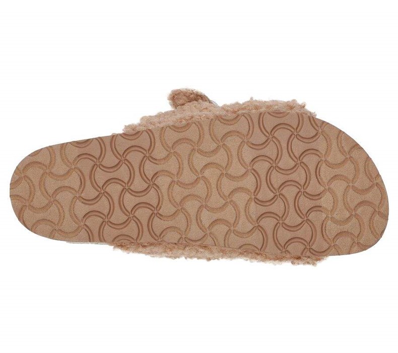 Dámské Mokasíny Skechers Relaxed Fit: Granola - Furry Chic Hnědé | ETQAVLI-63