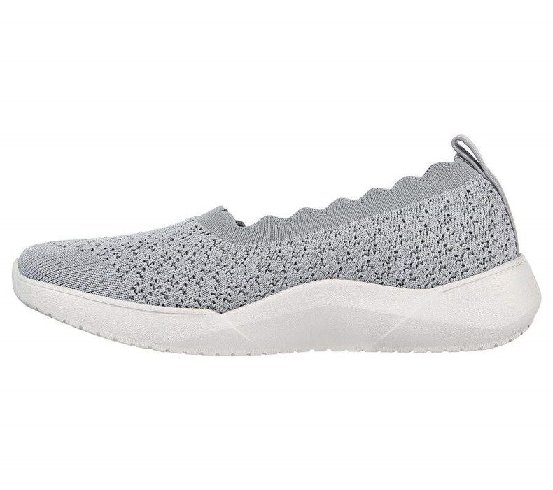 Dámské Mokasíny Skechers Relaxed Fit: Seager Cup - Běžné Convo Šedé | DAKCETG-04