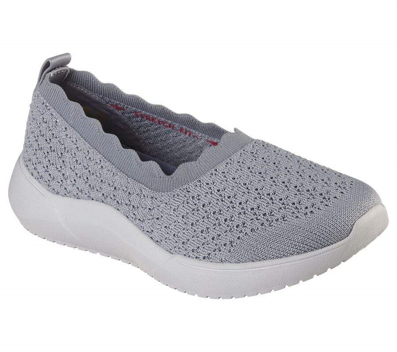 Dámské Mokasíny Skechers Relaxed Fit: Seager Cup - Běžné Convo Šedé | DAKCETG-04