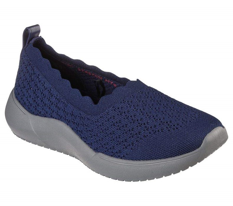 Dámské Mokasíny Skechers Relaxed Fit: Seager Cup - Běžné Convo Tmavě Blankyt | FKEVZNM-79