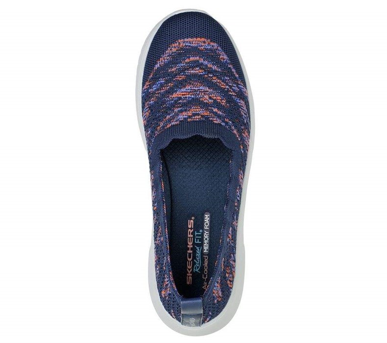 Dámské Mokasíny Skechers Relaxed Fit: Seager Cup - My Impression Tmavě Blankyt Viacfarebný | SJCDFHK-43