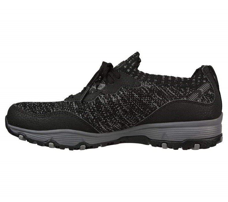 Dámské Mokasíny Skechers Seager Hiker - Sunny Dream Černé Šedé | BPSGHNO-50