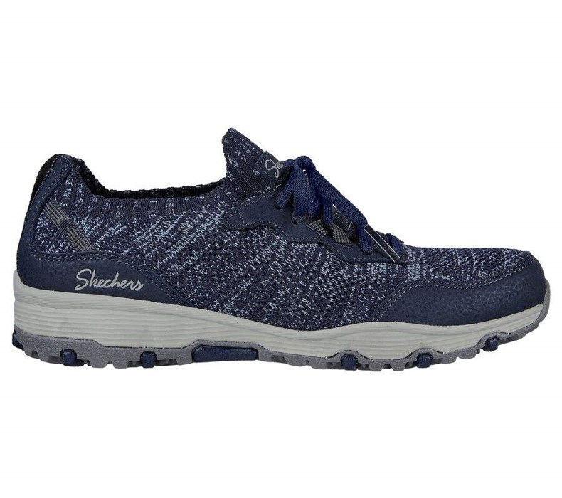 Dámské Mokasíny Skechers Seager Hiker - Sunny Dream Tmavě Blankyt | WDPLNZE-26