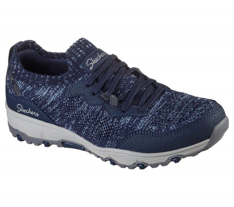 Dámské Mokasíny Skechers Seager Hiker - Sunny Dream Tmavě Blankyt | WDPLNZE-26