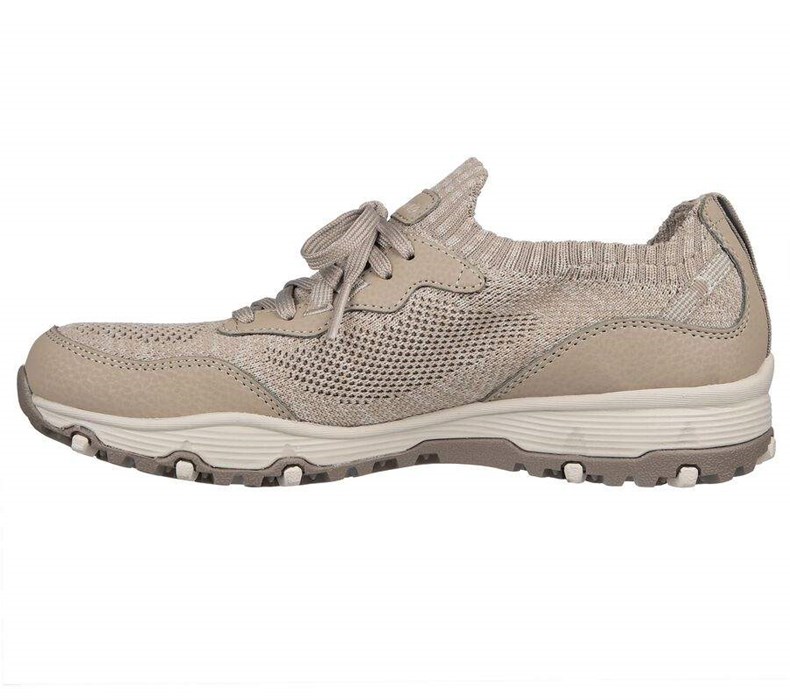 Dámské Mokasíny Skechers Seager Hiker - Sunny Dream Šedé Hnědé | ZCRDVFQ-17