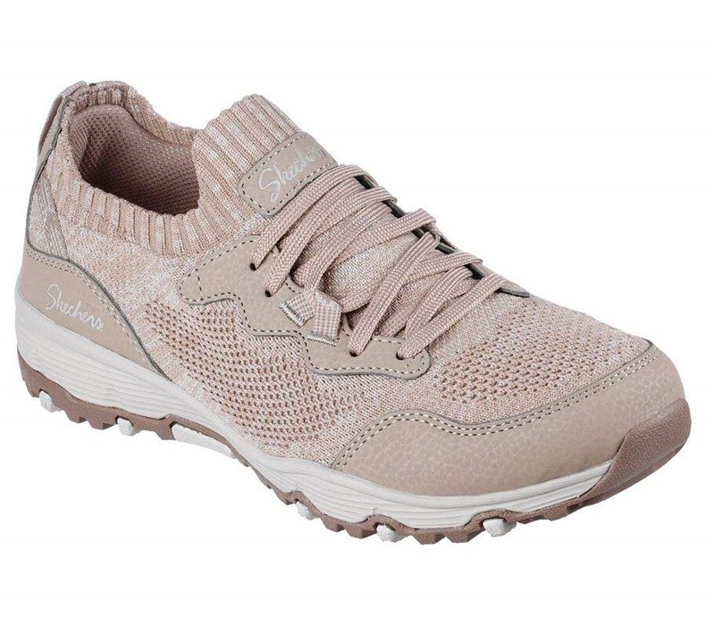 Dámské Mokasíny Skechers Seager Hiker - Sunny Dream Šedé Hnědé | ZCRDVFQ-17