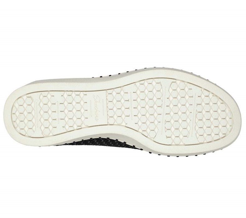 Dámské Mokasíny Skechers Sepulveda 2.0 - Beach Waves Černé Bílé | YTCWVRL-86