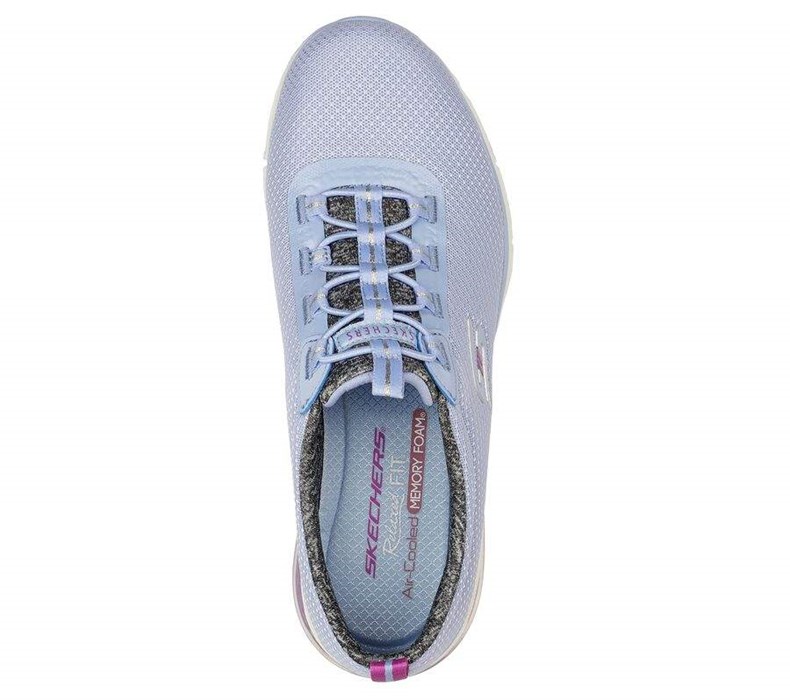 Dámské Mokasíny Skechers Skech-Air Edge - Lifetime Blankyt Šedé | WKFGXLC-92