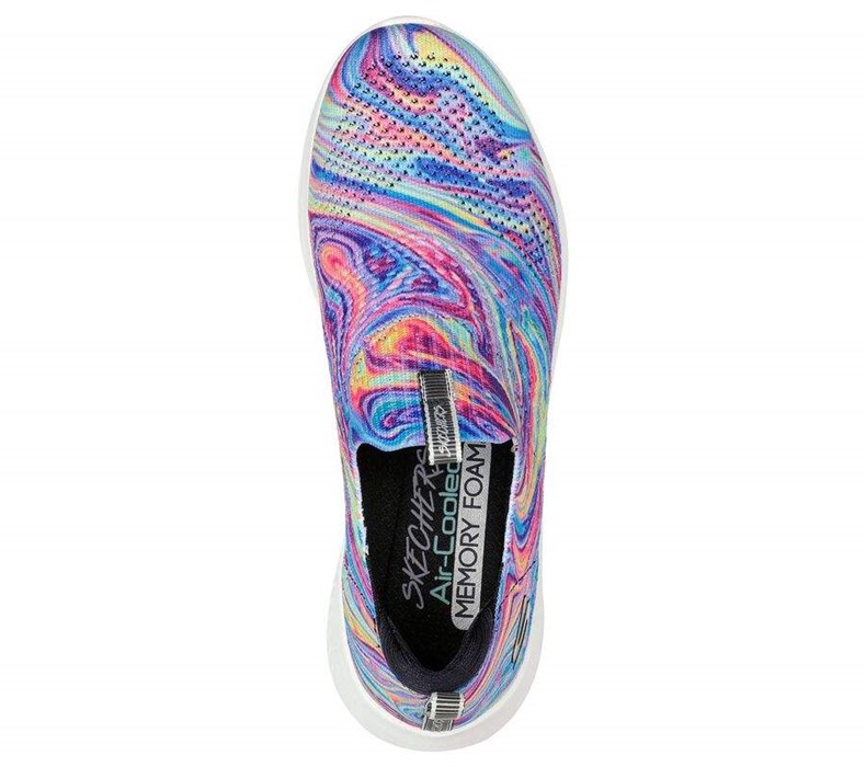 Dámské Mokasíny Skechers Ultra Flex 3.0 - Groovy Orbit Viacfarebný | NKMEQAF-30