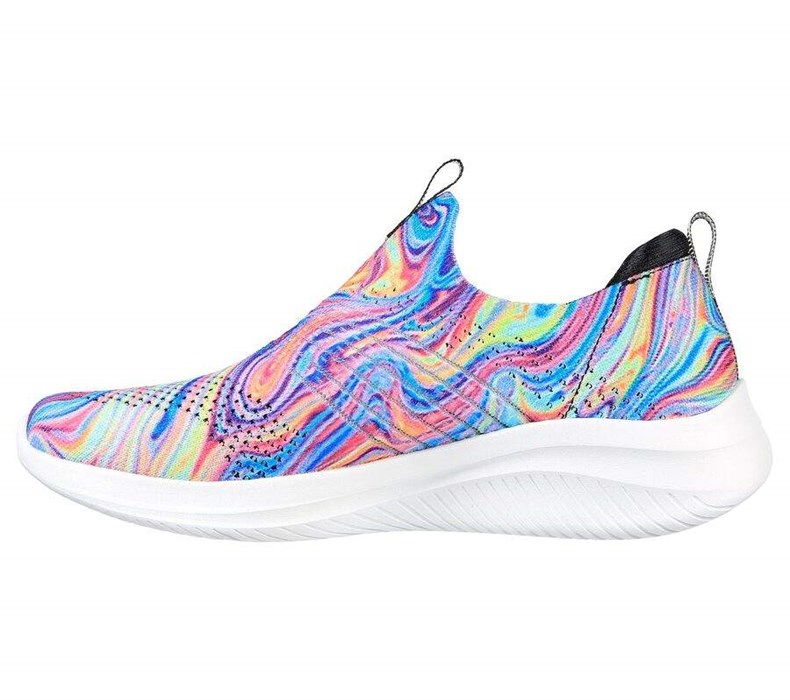 Dámské Mokasíny Skechers Ultra Flex 3.0 - Groovy Orbit Viacfarebný | NKMEQAF-30