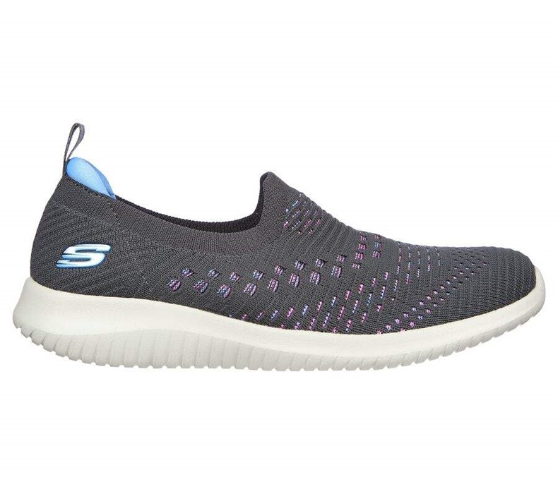 Dámské Mokasíny Skechers Ultra Flex - Fresh Step Šedé Viacfarebný | ZICNBET-76