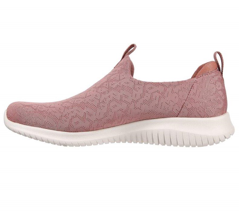 Dámské Mokasíny Skechers Ultra Flex - Pure Spark Růžové | ANHUIFZ-02