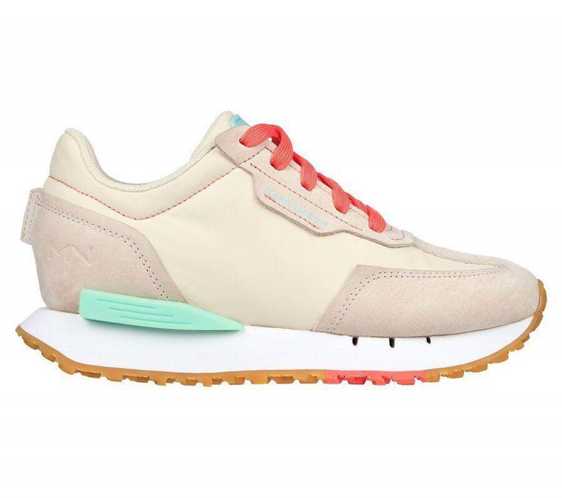 Dámské Mokasíny Skechers Upper Cut Classic Jogger - Moro Růžové | LPGAZBX-02