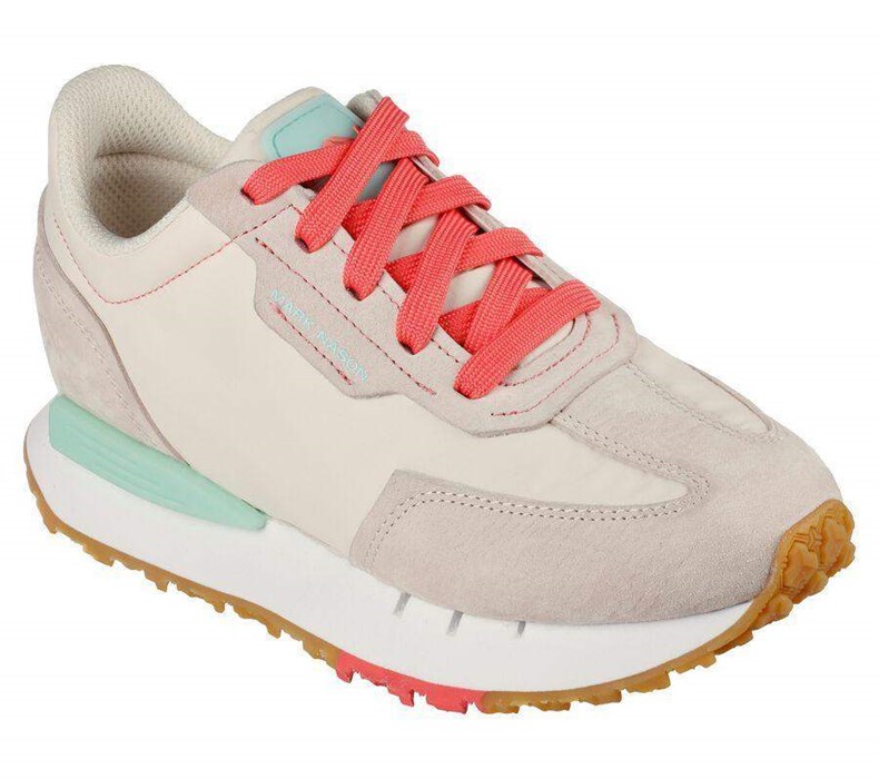 Dámské Mokasíny Skechers Upper Cut Classic Jogger - Moro Růžové | LPGAZBX-02