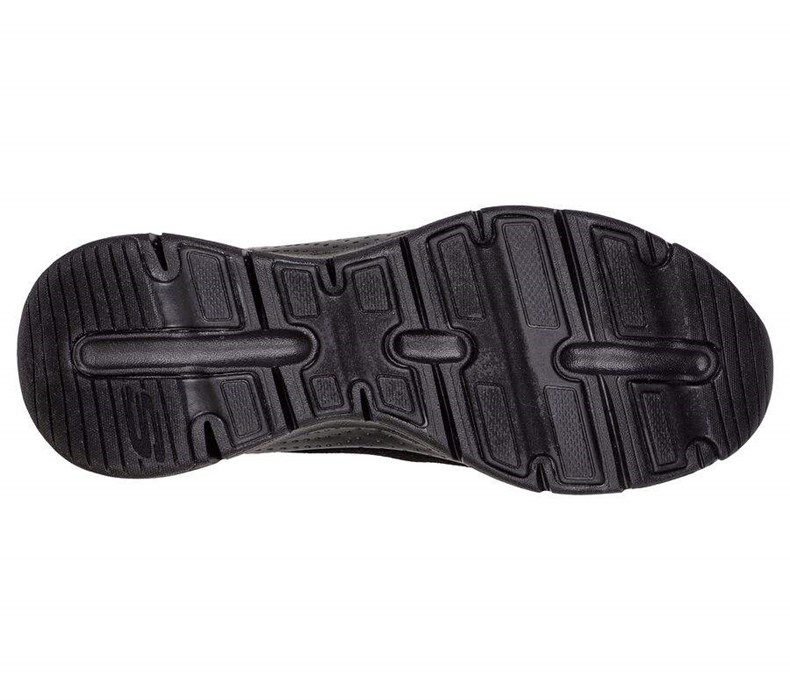 Dámské Pantofle Skechers Arch Fit Smooth Černé | RDKQSGY-02