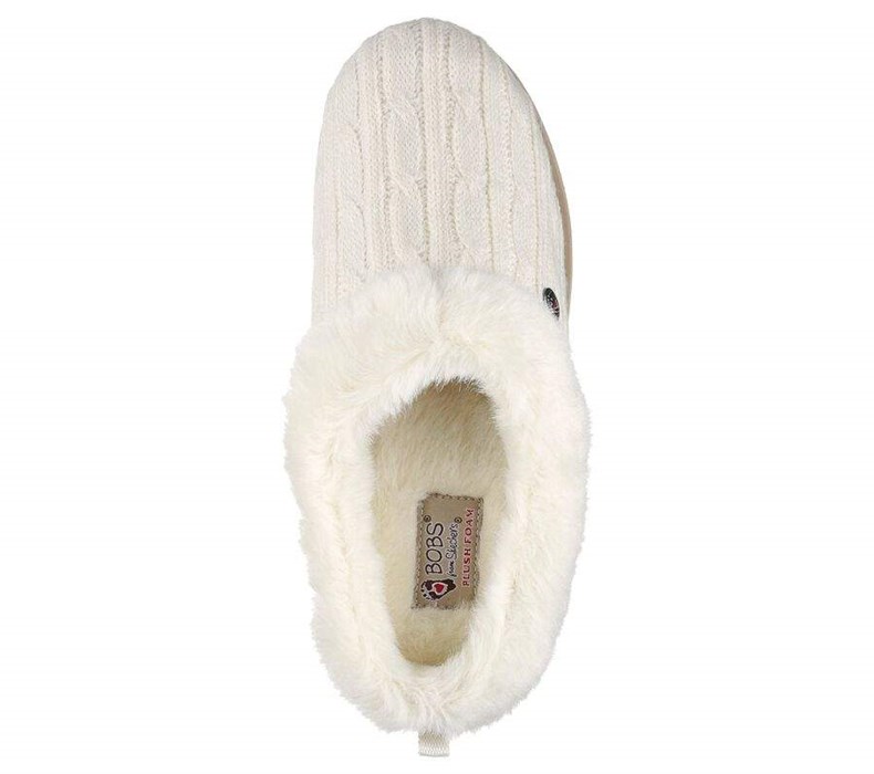 Dámské Pantofle Skechers BOBS Keepsakes - Ice Angel Béžový | NBCFTQM-81