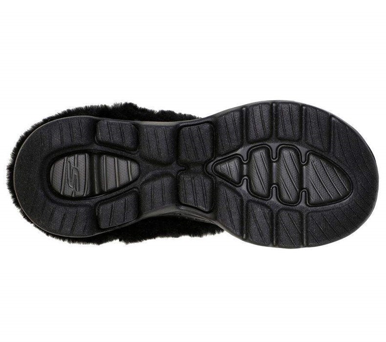 Dámské Pantofle Skechers Foamies: GO WALK 5 - Cozy Embrace Černé | WTEPCOJ-85