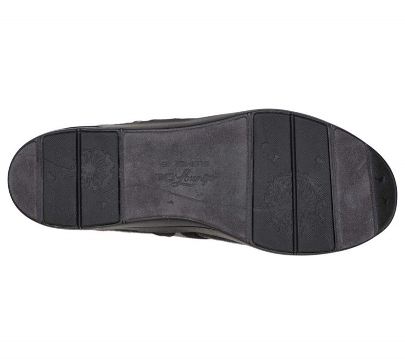 Dámské Pantofle Skechers GO Lounge: Arch Fit Lounge - Comfy Černé Šedé | DAMFILG-10