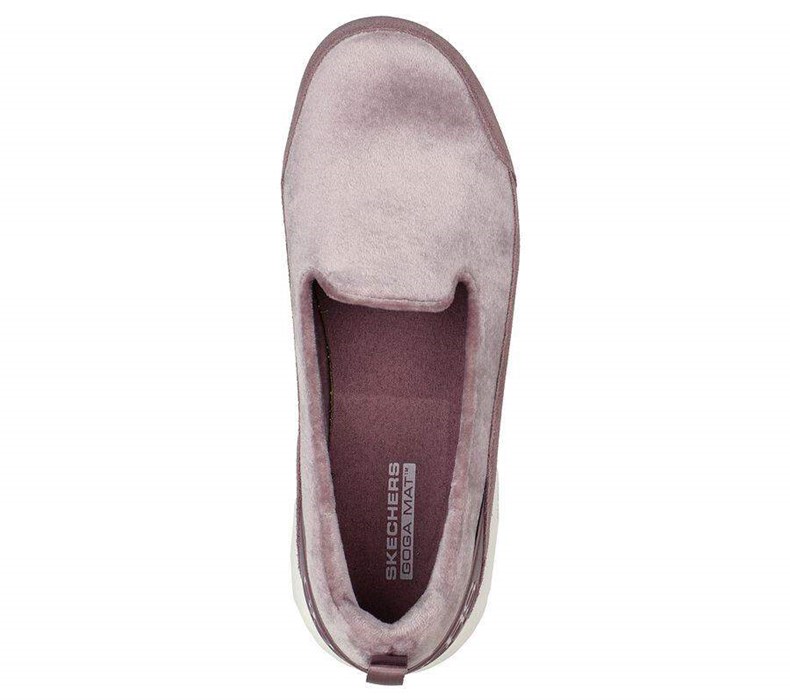 Dámské Pantofle Skechers GO WALK Classic - Swanky Fialové | AKWOIDC-39