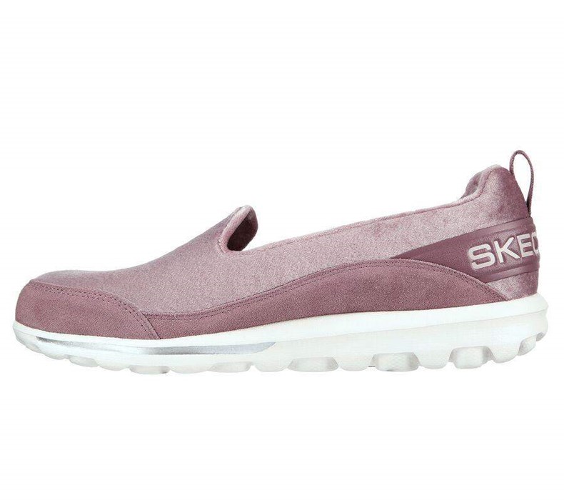 Dámské Pantofle Skechers GO WALK Classic - Swanky Fialové | AKWOIDC-39