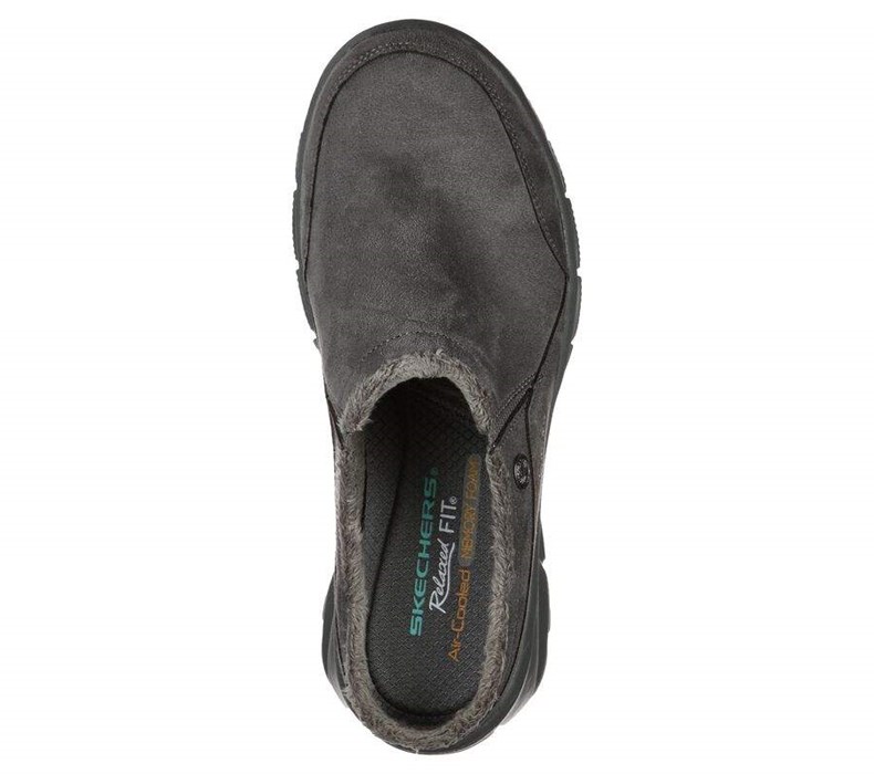 Dámské Pantofle Skechers Relaxed Fit: Easy Going - Latte Šedé | AVUOBPL-05