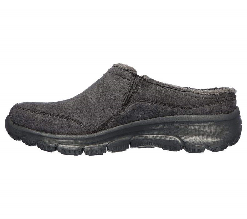 Dámské Pantofle Skechers Relaxed Fit: Easy Going - Latte Šedé | AVUOBPL-05