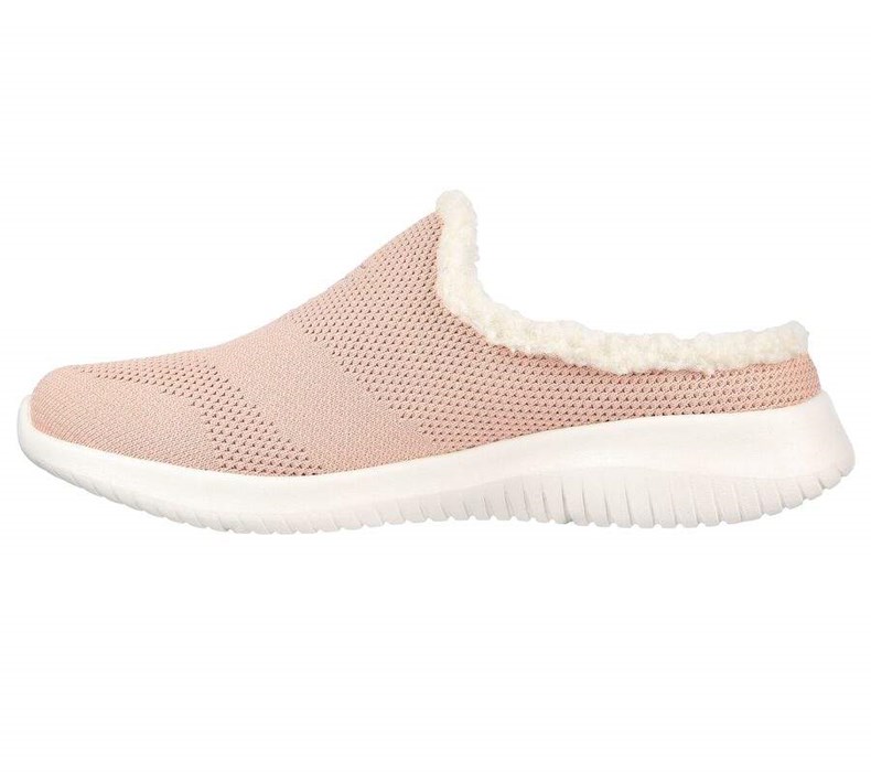 Dámské Pantofle Skechers Ultra Flex - Perfect Plans Růžové | IOJGZSQ-82