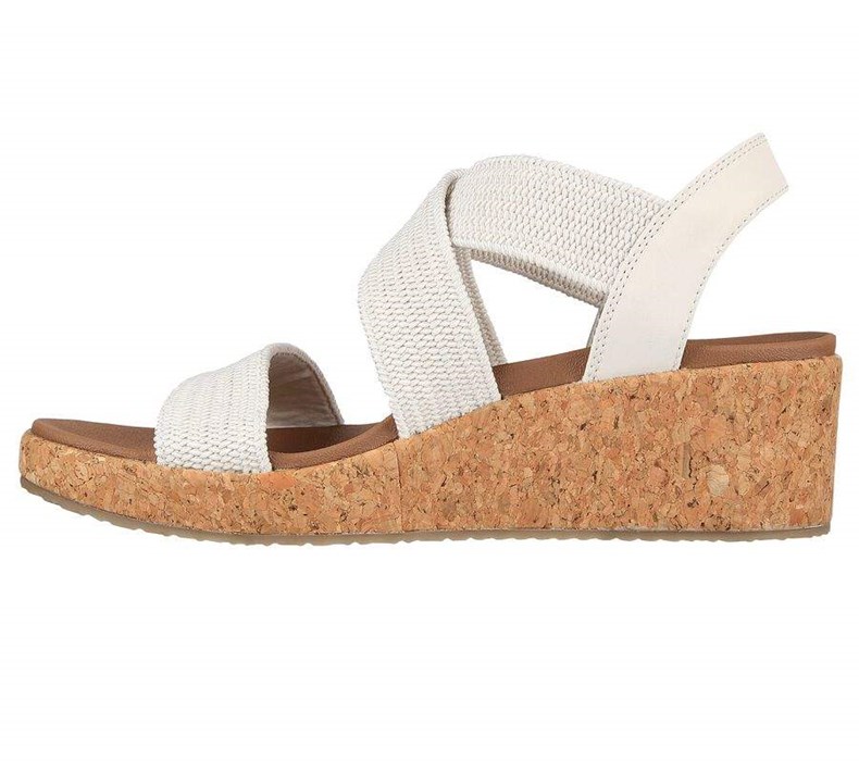 Dámské Sandály Skechers Arch Fit Beverlee - Love Stays Bílé | KQZBGRL-34