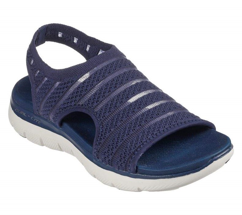 Dámské Sandály Skechers Flex Appeal 2.5 - Boldest Tmavě Blankyt | GUVWPAC-27