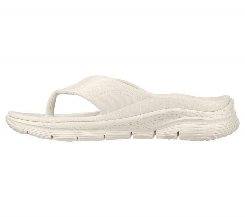 Dámské Sandály Skechers Foamies: Arch Fit Béžový | IRCQVOL-14