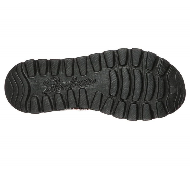 Dámské Sandály Skechers Foamies: Footsteps Černé | PIQNUYM-79