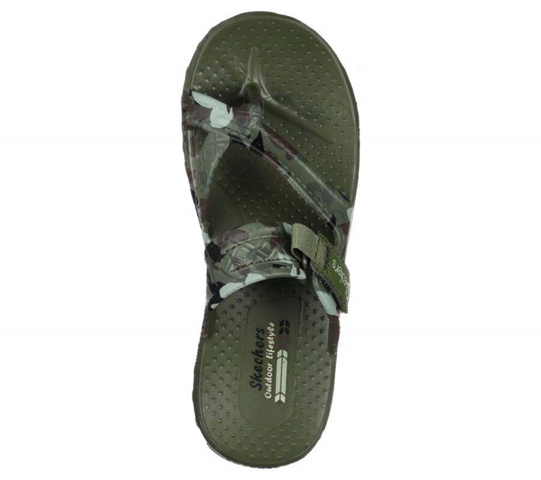 Dámské Sandály Skechers Foamies: Reggae - Rainforest Olivy Zelené | QDUSBRT-16