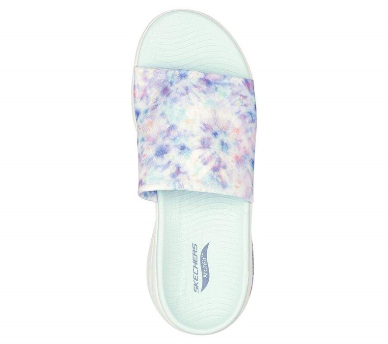 Dámské Sandály Skechers GO WALK Arch Fit - Captivate Viacfarebný | BSGNRDJ-70