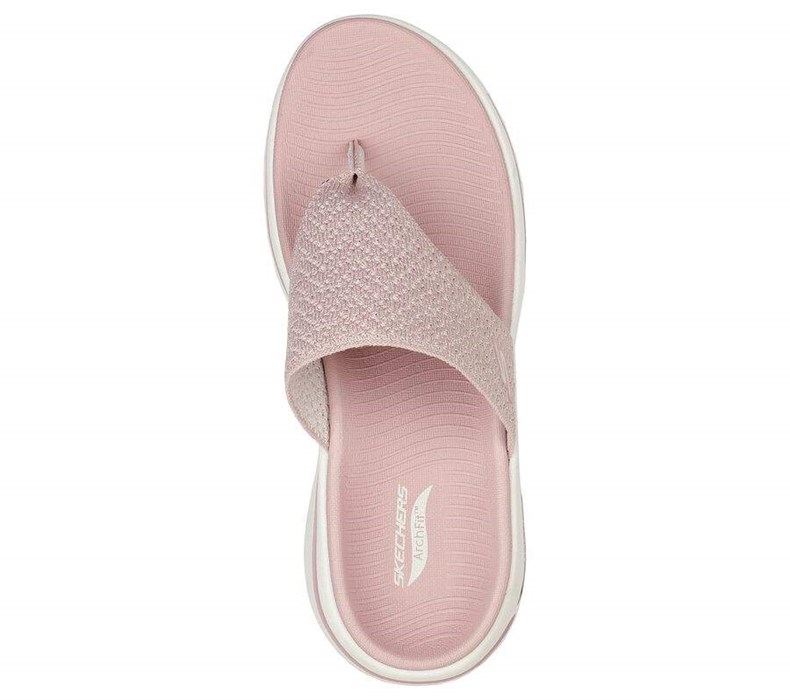 Dámské Sandály Skechers GO WALK Arch Fit - Weekender Fialové | VLRAXME-29