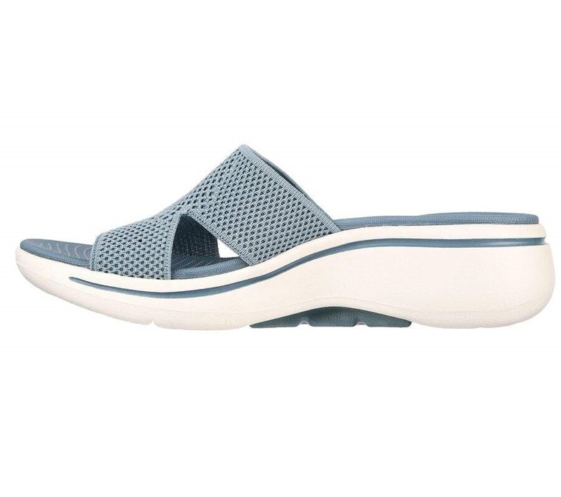 Dámské Sandály Skechers GO WALK Arch Fit - Worthy Blankyt | WLMJRVP-69