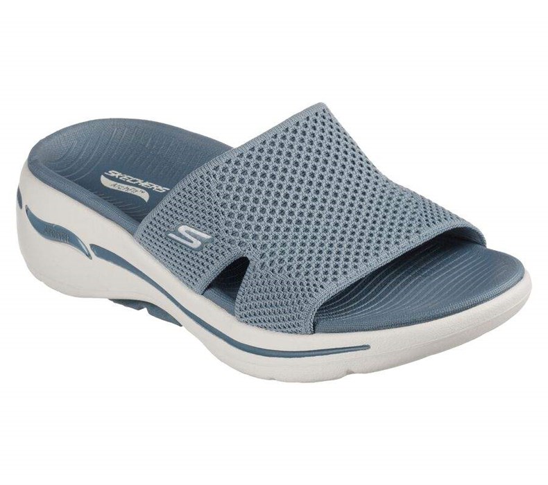 Dámské Sandály Skechers GO WALK Arch Fit - Worthy Blankyt | WLMJRVP-69