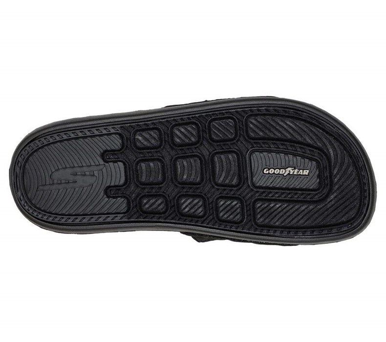 Dámské Sandály Skechers Hyper Pantofle - Snazzy Černé | ZQHKYXM-47