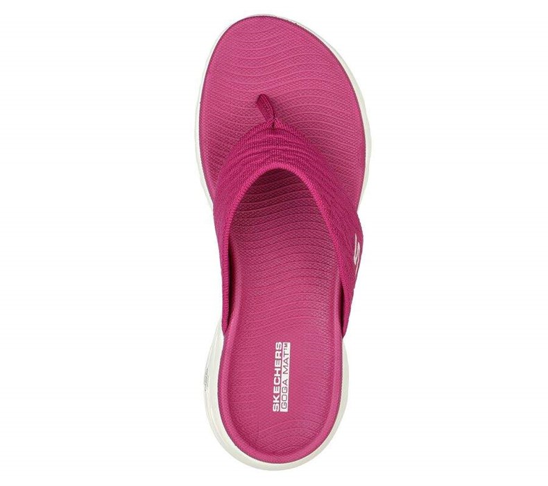 Dámské Sandály Skechers On-the-GO 600 - Sunny Fuchsie | GAUEHRB-13