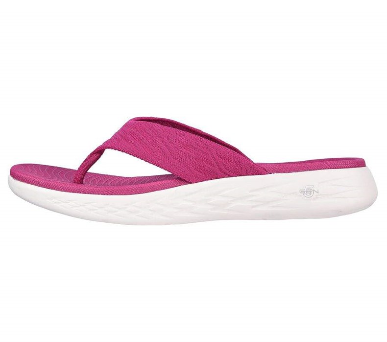 Dámské Sandály Skechers On-the-GO 600 - Sunny Fuchsie | GAUEHRB-13