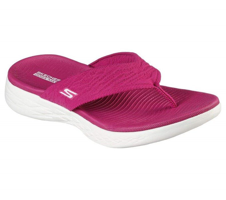 Dámské Sandály Skechers On-the-GO 600 - Sunny Fuchsie | GAUEHRB-13