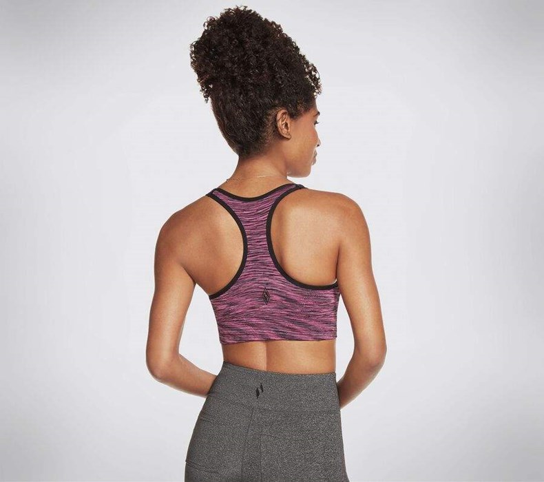 Dámské Sportovní Podprsenky Skechers Apparel GOKNIT Seamless Racer Fialové | HOCSJGI-08