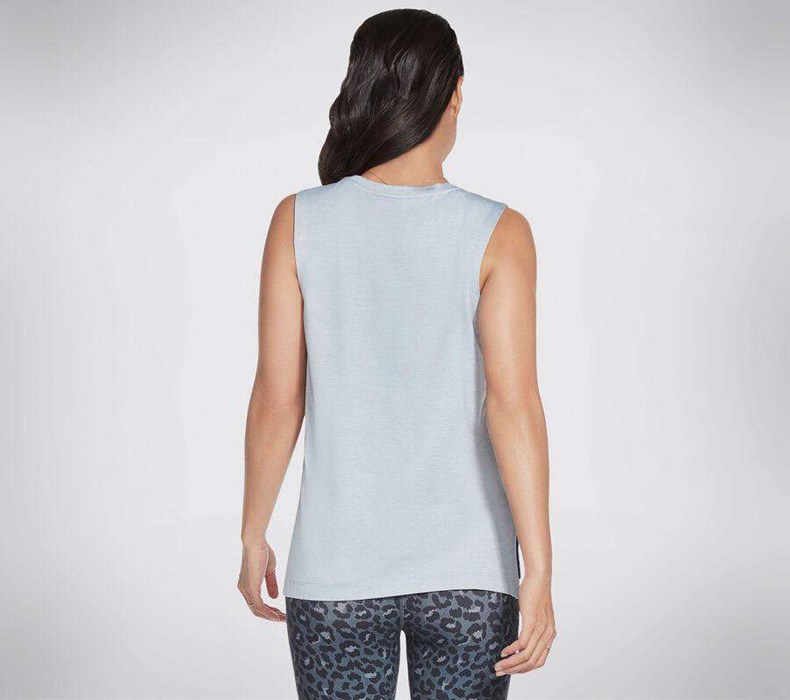 Dámské Tank Tops Skechers GOwalk Apparel GODRI Essential Blankyt | PNSOKDW-51