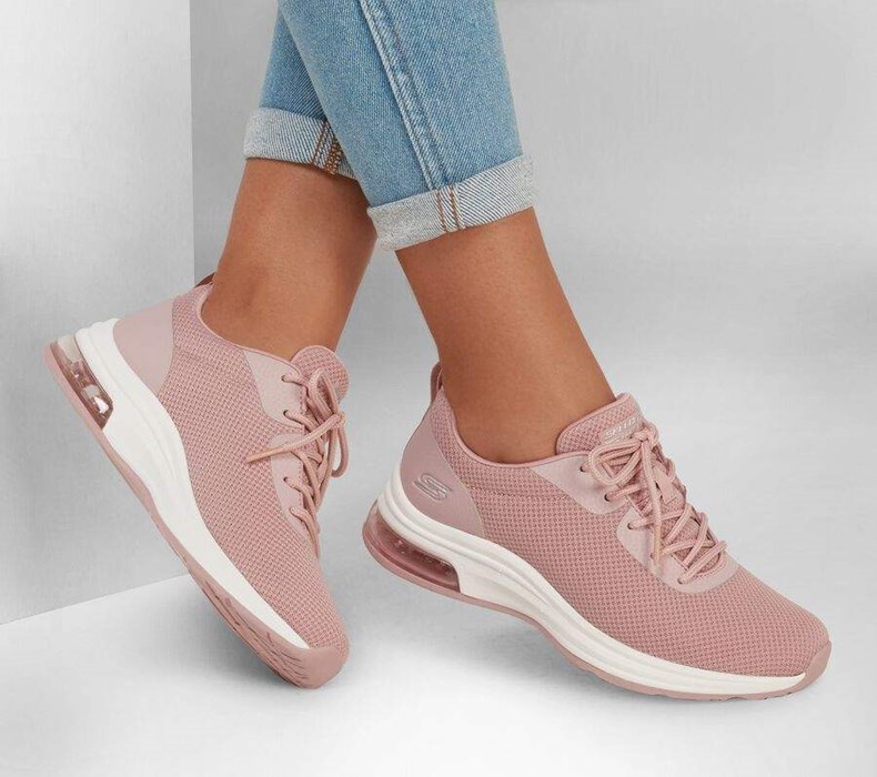 Dámské Tenisky Skechers BOBS Sportovní Pulse Air - Sassy Sauce Růžové | YSZMHDW-94