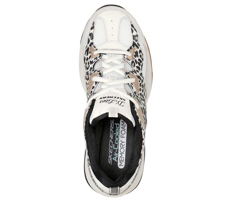 Dámské Tenisky Skechers D'Lites 4.0 - Natural Habitat Leopard | LOYRGHJ-58